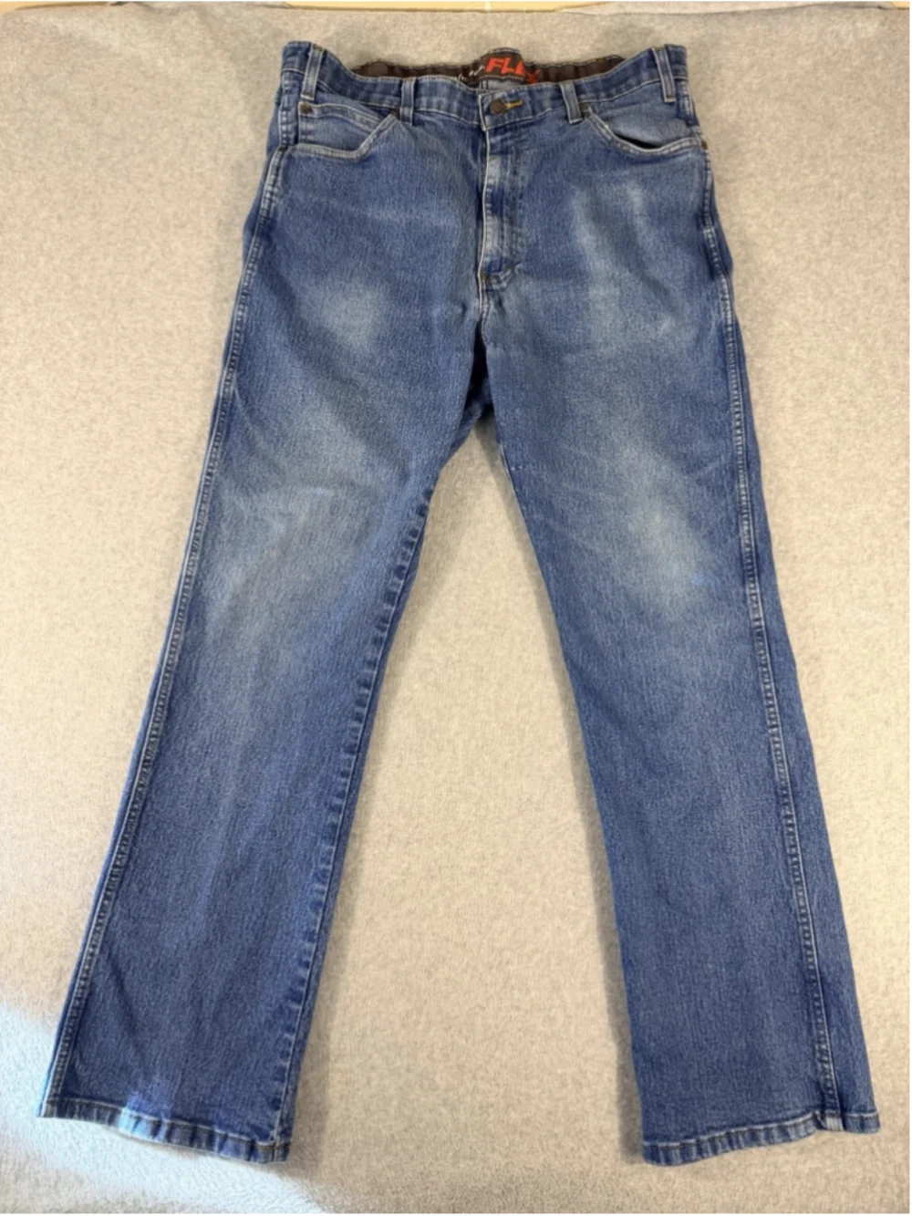 Dickies FLEX Men’s Jeans 38x32 Blue Stretch Straight Leg Denim Work Casual